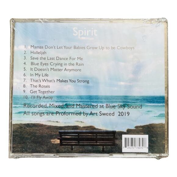 Art Sweed Spirit 2019 Blue Sky Sound SEALED NEW CD Country Music Covers - Picture 2 of 2